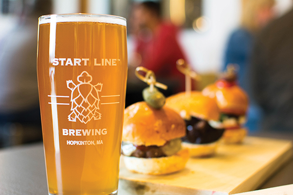 Start Line Brewery in Hopkinton Massachusetts