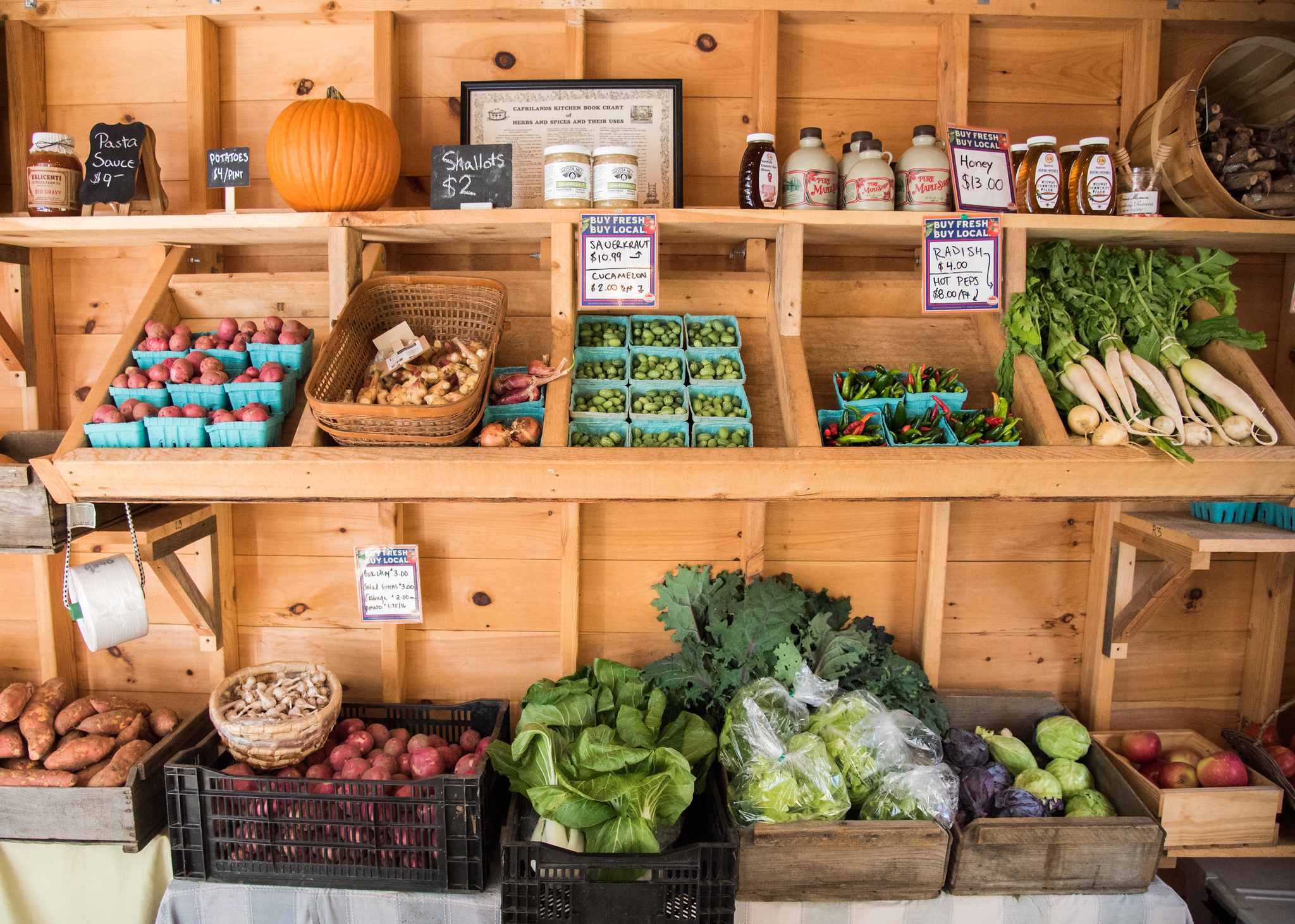 Medway Community Farm Fall Farm Stand