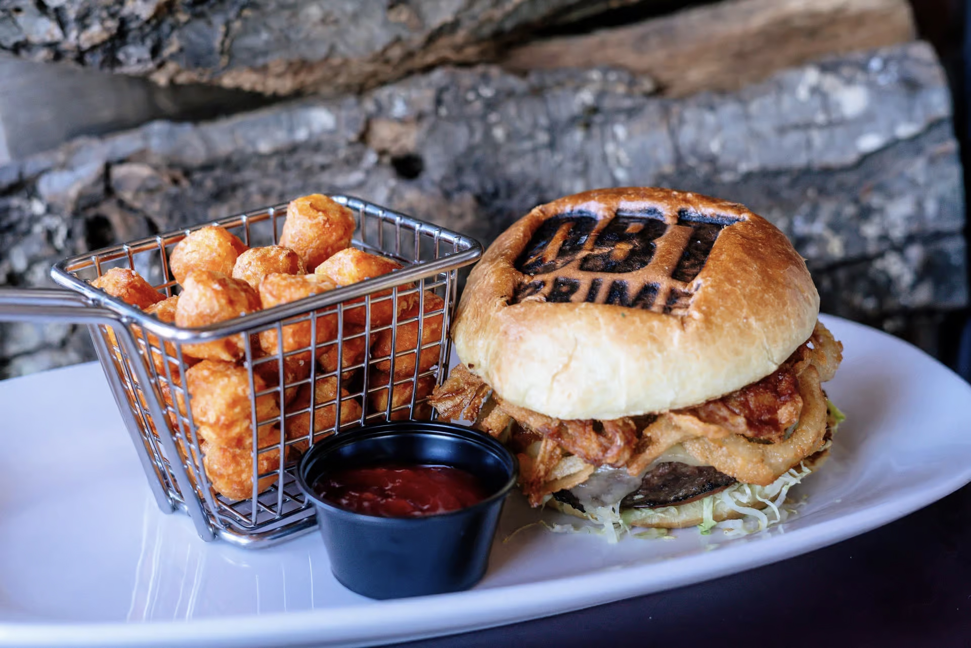 Oak Barrel burger