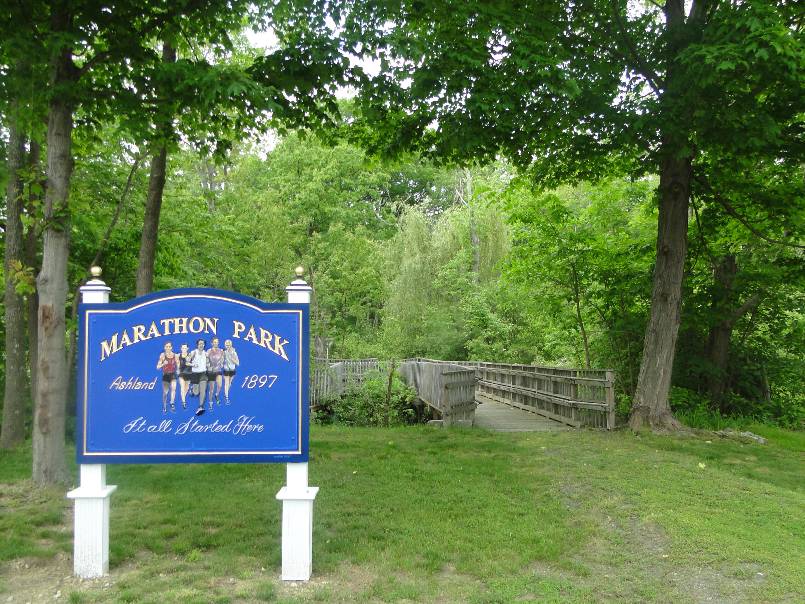 Marathon Park Entrance Pleasant St