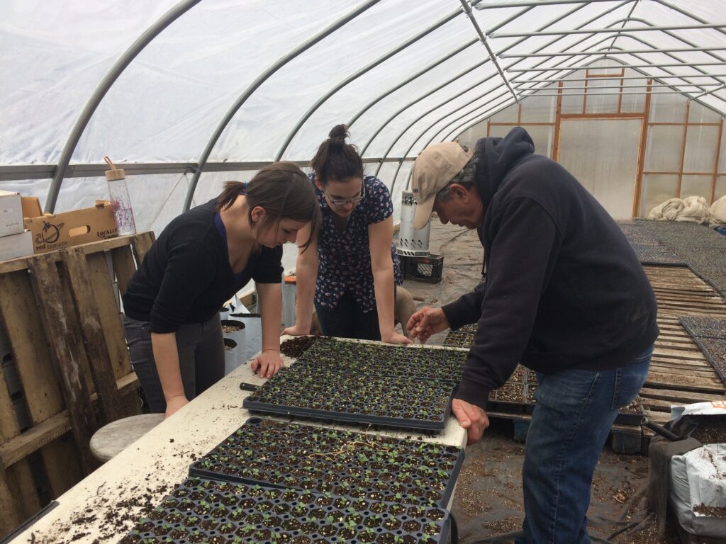 DieteticInternsandFarmeratNourseFarm March2016