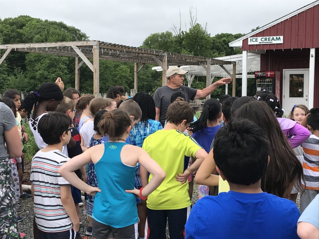Jon Talking To Students - Landscape