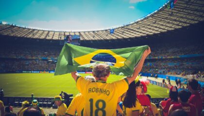 Stock photo Brazil game
